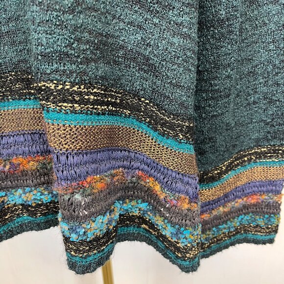 Curio New York Women's Open Front Cardigan Size Small Boho Art to Wear Soft‎ - Picture 8 of 10